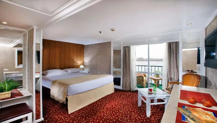 Cabin aboard the MS La Traviata Nile Cruise Nile cruise